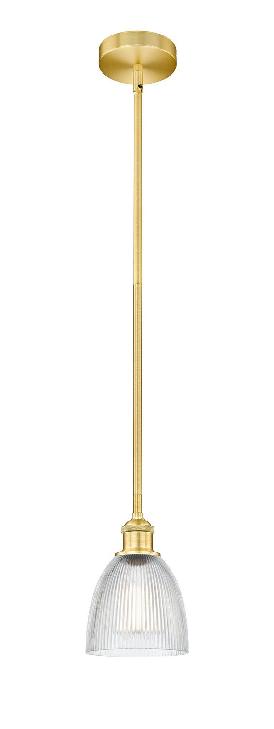 Innovations 616-1S-SG-G382 One Light Mini Pendant, Satin Gold