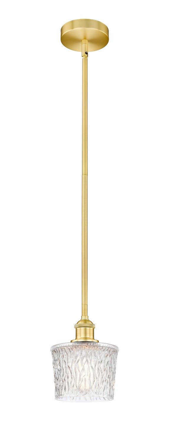 Innovations 616-1S-SG-G402 One Light Mini Pendant, Satin Gold