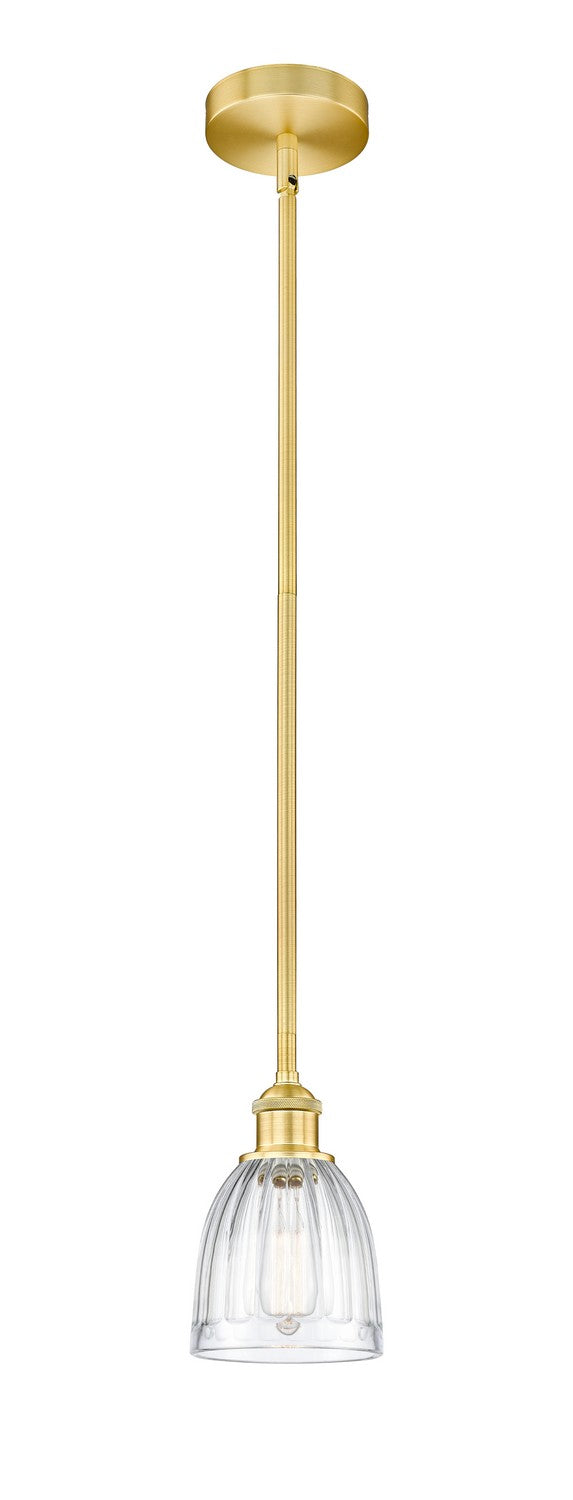 Innovations 616-1S-SG-G442 One Light Mini Pendant, Satin Gold