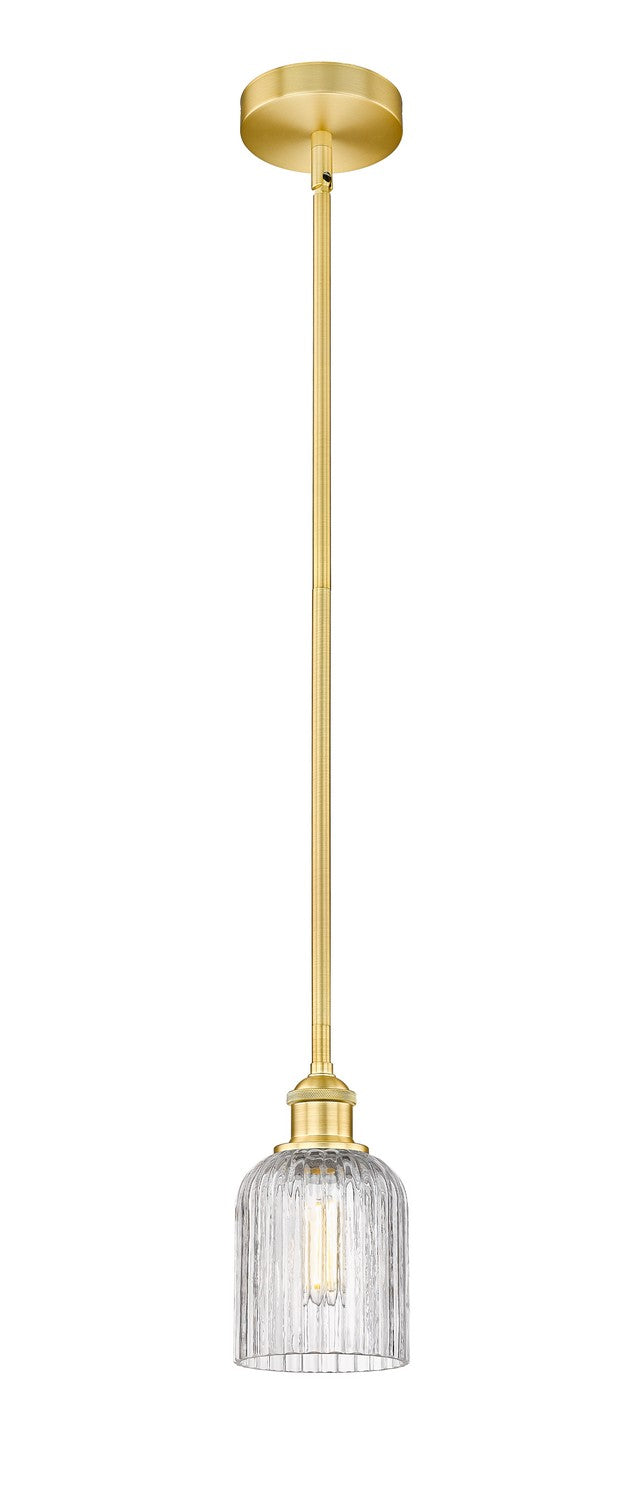 Innovations 616-1S-SG-G559-5CL One Light Mini Pendant, Satin Gold