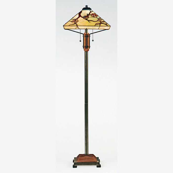 Quoizel TF9404M Two Light Floor Lamp, Multi
