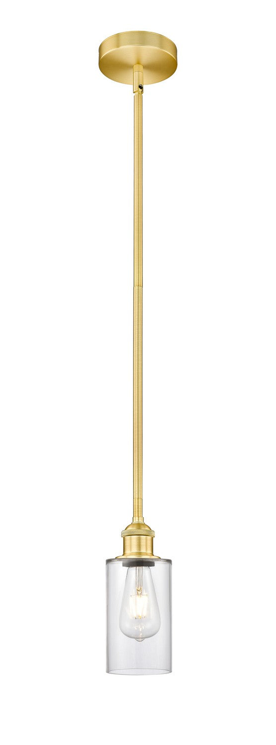 Innovations 616-1S-SG-G802 One Light Mini Pendant, Satin Gold