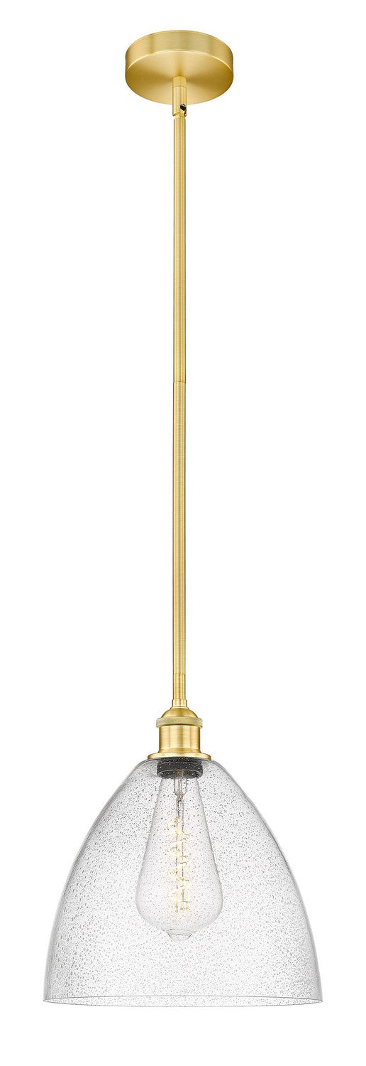 Innovations 616-1S-SG-GBD-124 One Light Mini Pendant, Satin Gold