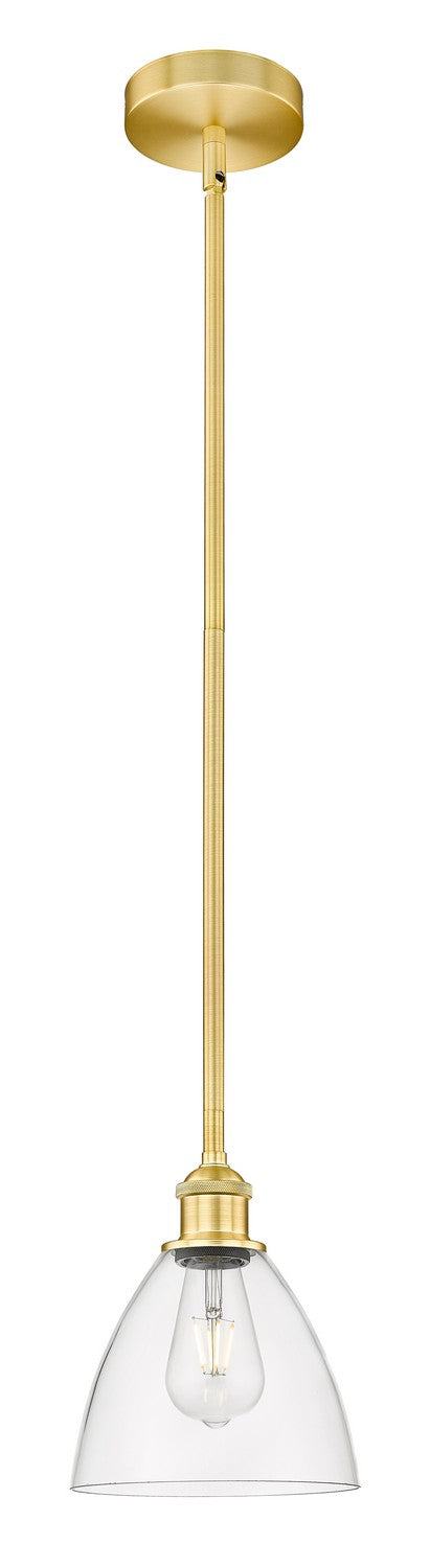 Innovations 616-1S-SG-GBD-752 One Light Mini Pendant, Satin Gold