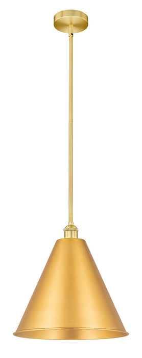 Innovations 616-1S-SG-MBC-16-SG One Light Mini Pendant, Satin Gold