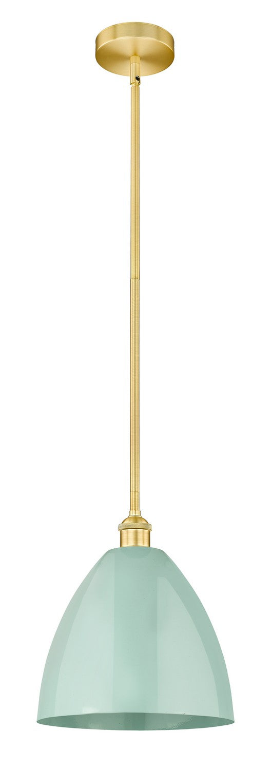 Innovations 616-1S-SG-MBD-12-SF One Light Mini Pendant, Satin Gold