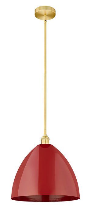 Innovations 616-1S-SG-MBD-16-RD One Light Mini Pendant, Satin Gold