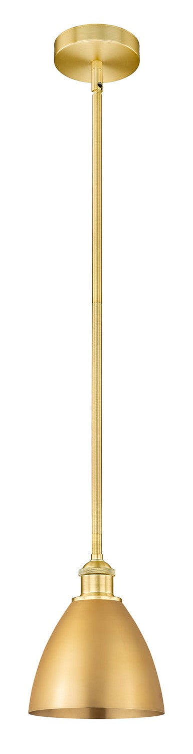 Innovations 616-1S-SG-MBD-75-SG One Light Mini Pendant, Satin Gold