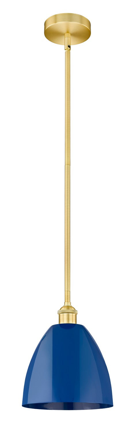 Innovations 616-1S-SG-MBD-9-BL One Light Mini Pendant, Satin Gold