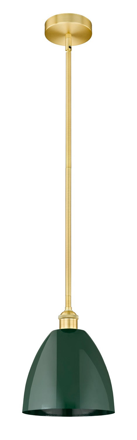Innovations 616-1S-SG-MBD-9-GR One Light Mini Pendant, Satin Gold