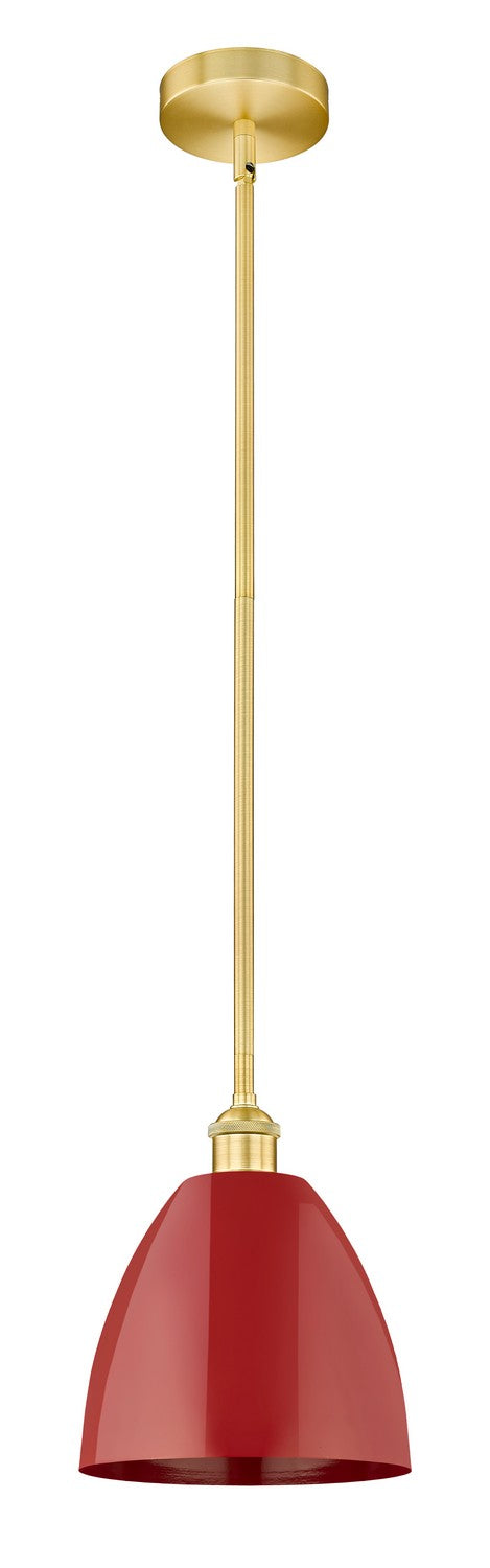Innovations 616-1S-SG-MBD-9-RD One Light Mini Pendant, Satin Gold