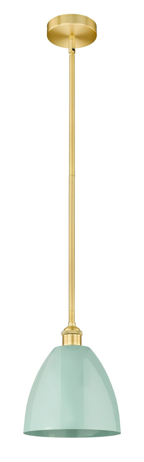 Innovations 616-1S-SG-MBD-9-SF One Light Mini Pendant, Satin Gold