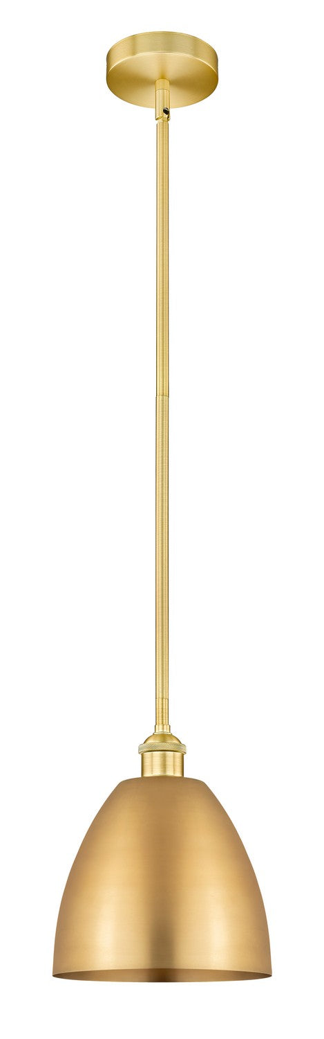 Innovations 616-1S-SG-MBD-9-SG One Light Mini Pendant, Satin Gold