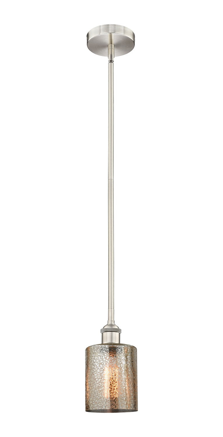 Innovations 616-1S-SN-G116 One Light Mini Pendant, Brushed Satin Nickel