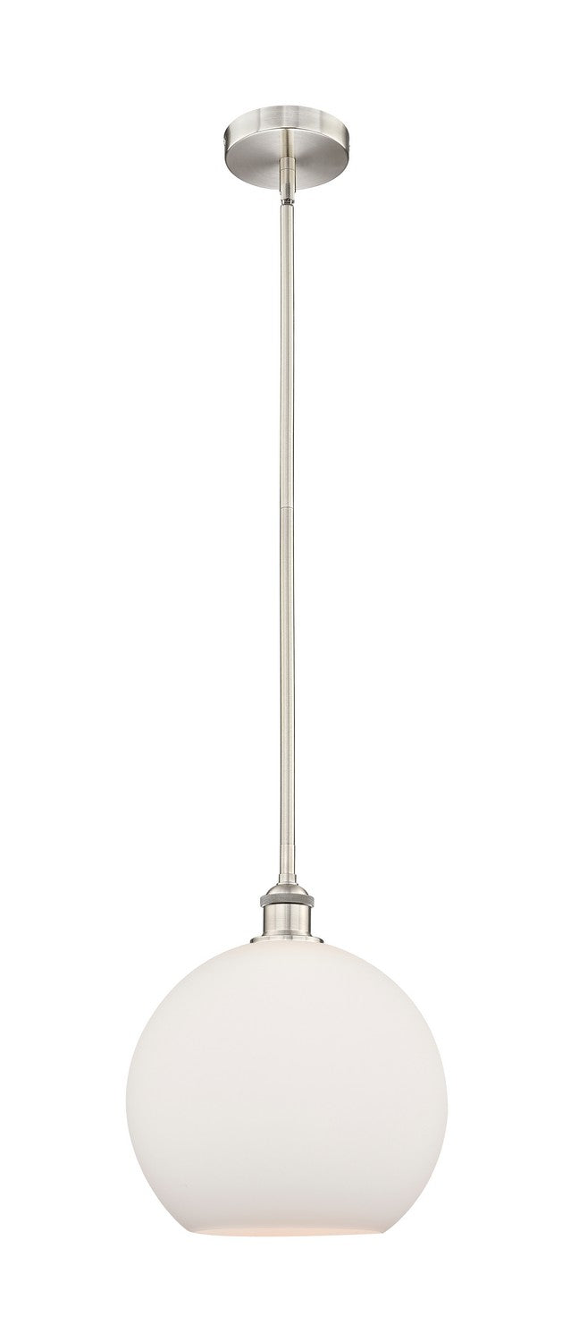 Innovations 616-1S-SN-G121-12 One Light Mini Pendant, Brushed Satin Nickel