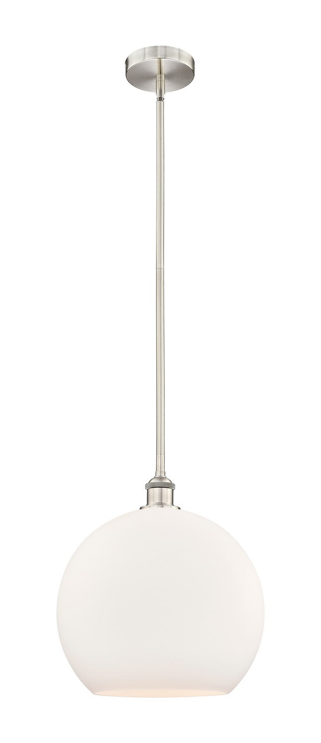 Innovations 616-1S-SN-G121-14 One Light Pendant, Brushed Satin Nickel