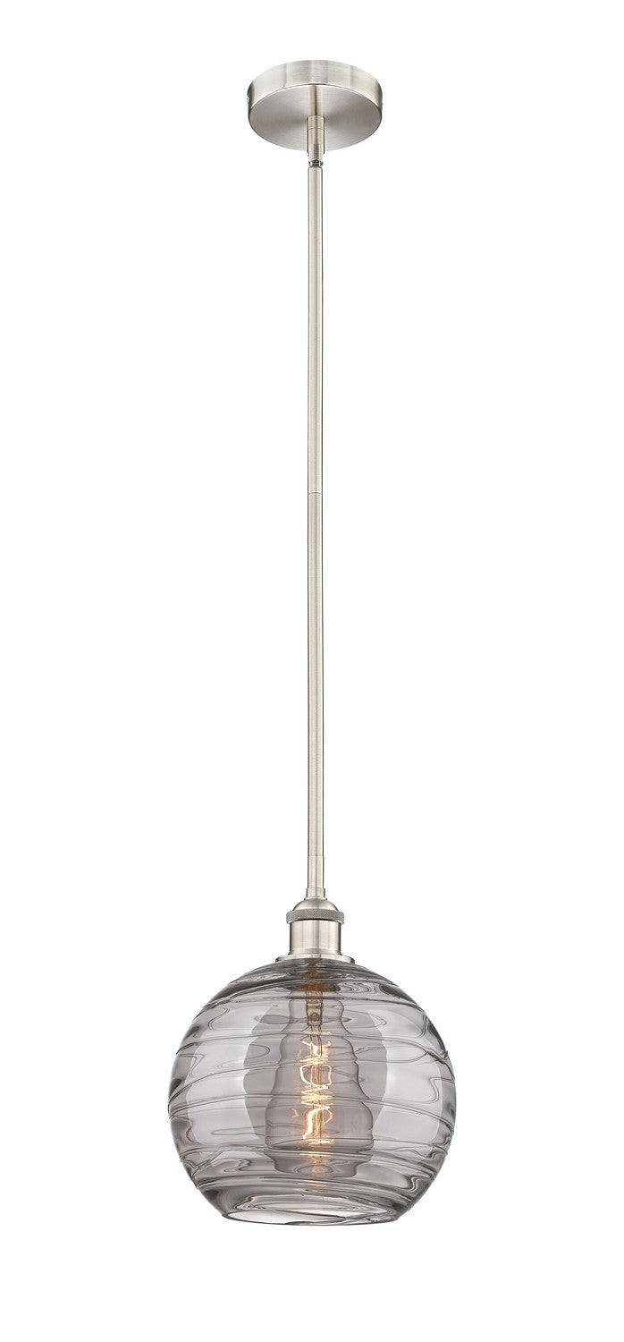 Innovations 616-1S-SN-G1213-10SM One Light Mini Pendant, Brushed Satin Nickel