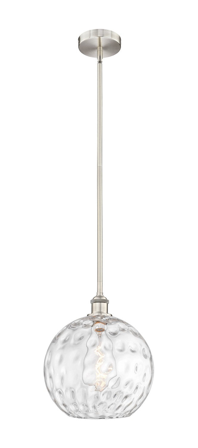 Innovations 616-1S-SN-G1215-12 One Light Mini Pendant, Brushed Satin Nickel