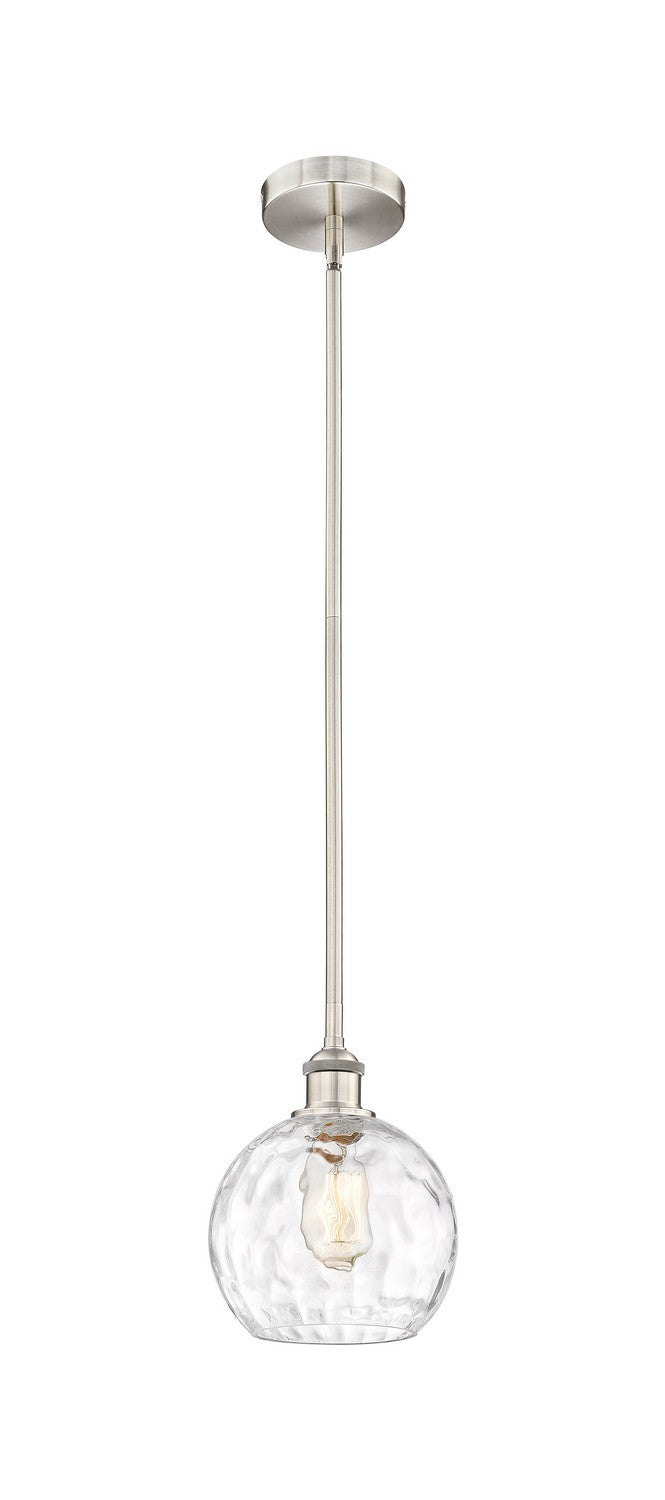 Innovations 616-1S-SN-G1215-8 One Light Mini Pendant, Brushed Satin Nickel