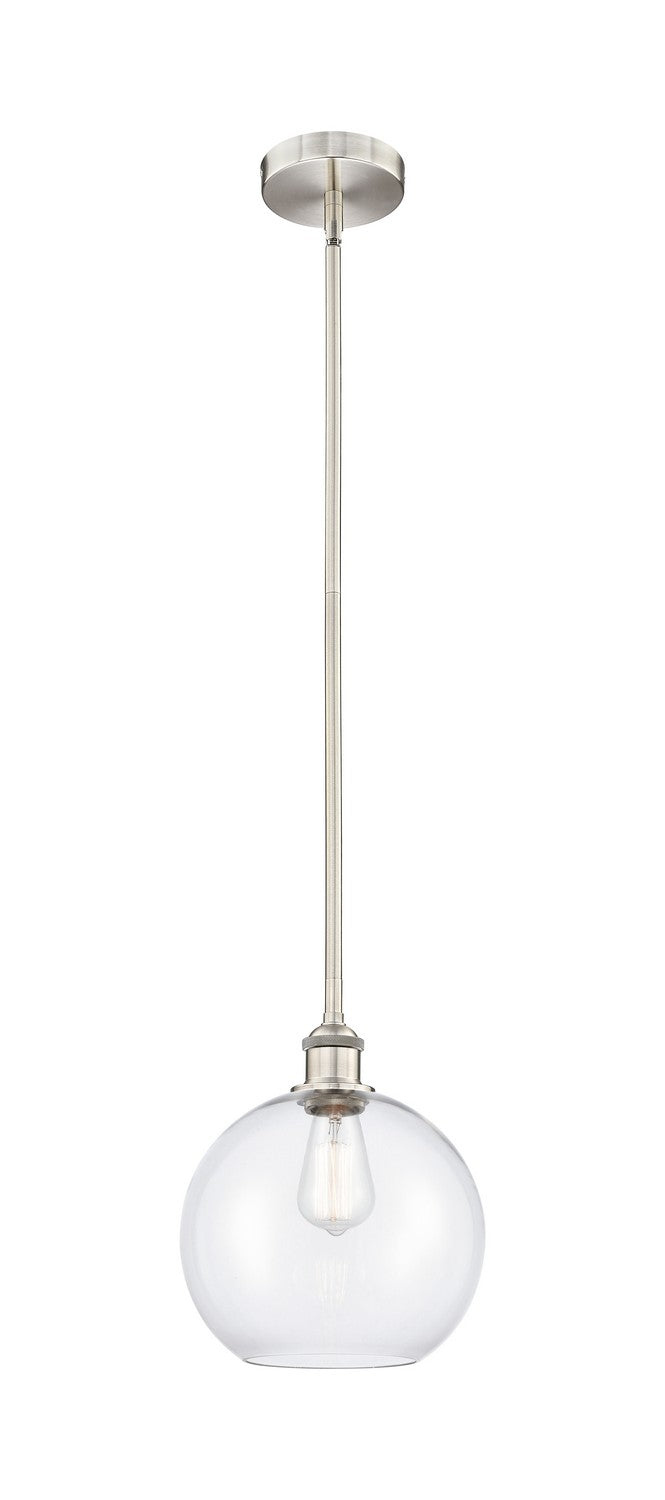 Innovations 616-1S-SN-G122-10 One Light Mini Pendant, Brushed Satin Nickel