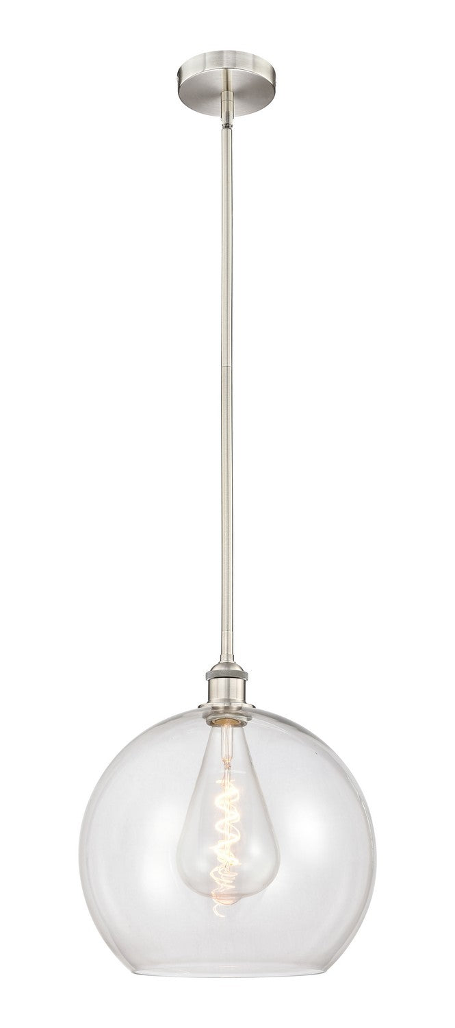 Innovations 616-1S-SN-G122-14 One Light Pendant, Brushed Satin Nickel