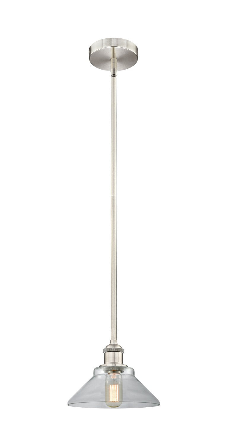 Innovations 616-1S-SN-G132 One Light Mini Pendant, Brushed Satin Nickel
