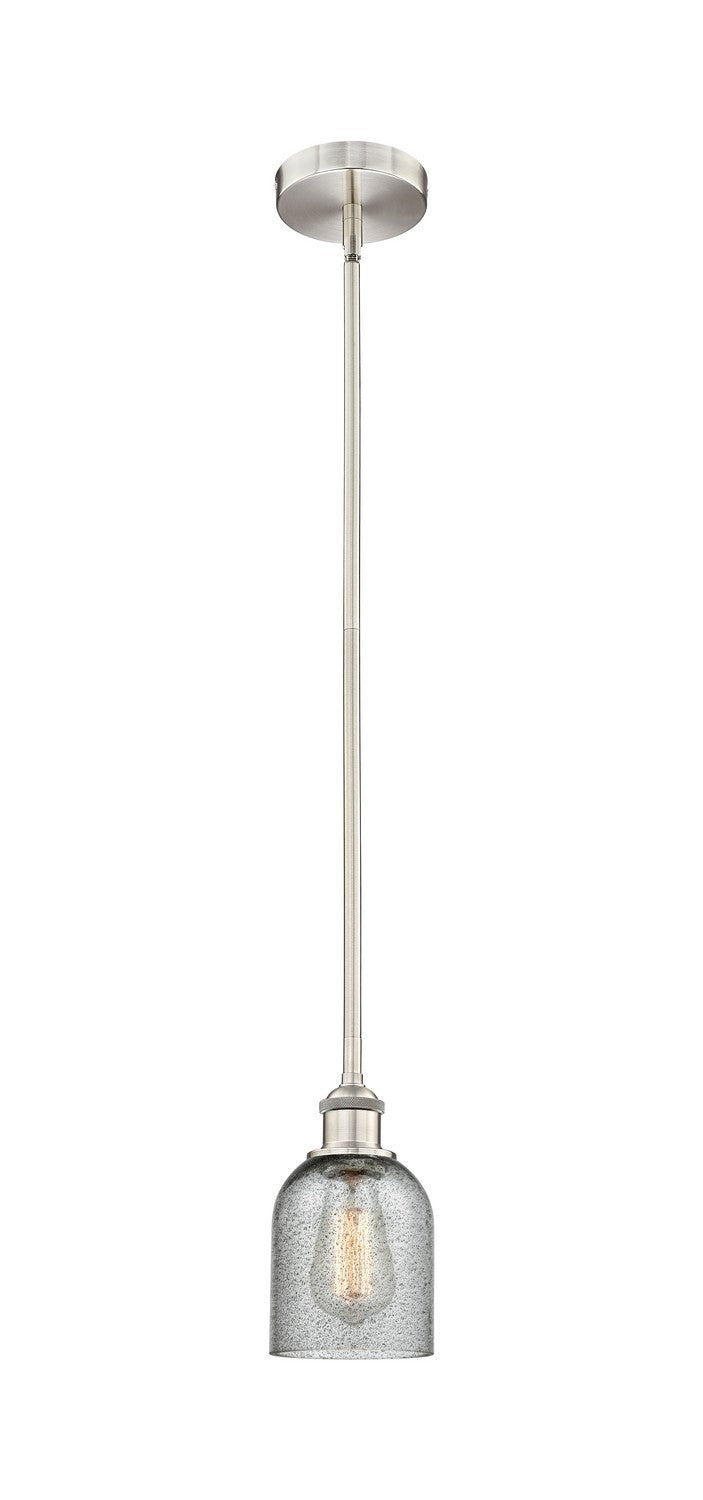Innovations 616-1S-SN-G257 One Light Mini Pendant, Brushed Satin Nickel