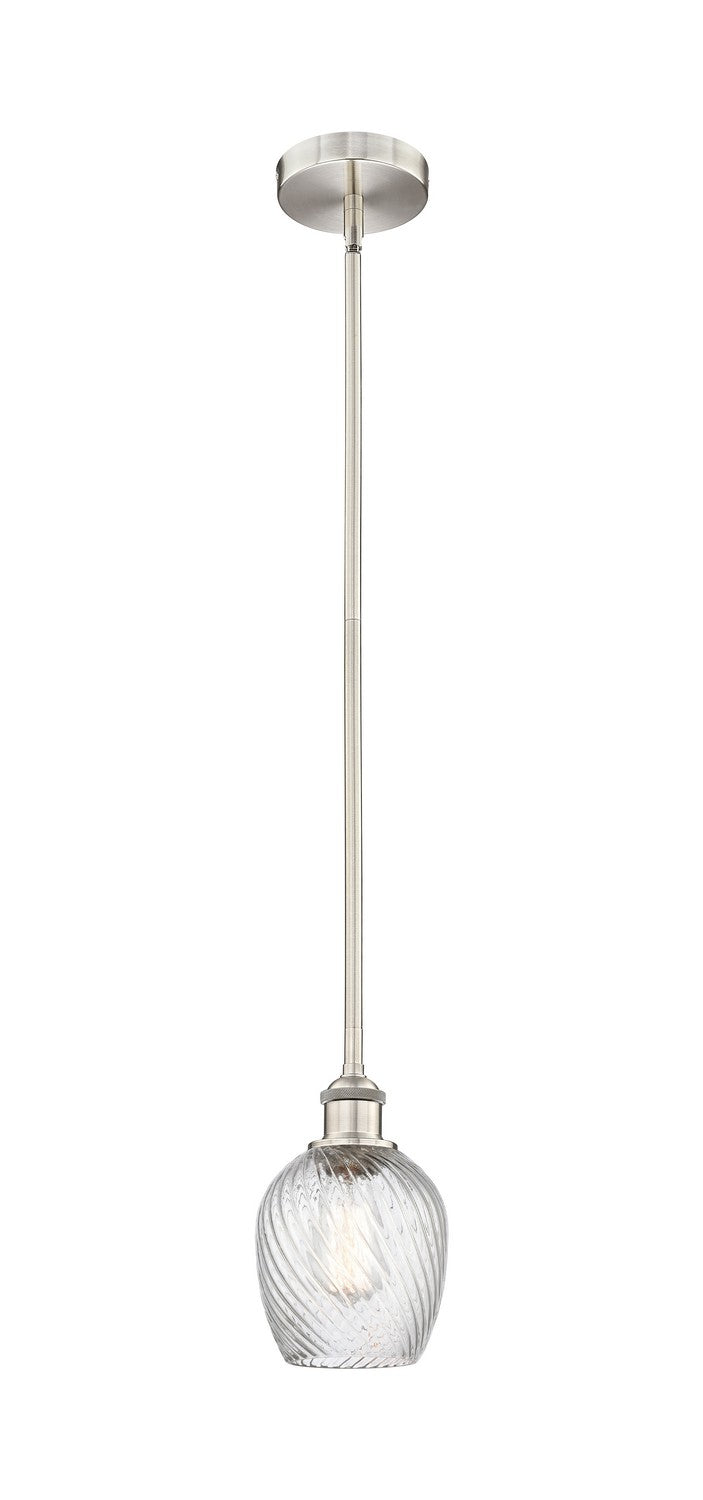 Innovations 616-1S-SN-G292 One Light Mini Pendant, Brushed Satin Nickel