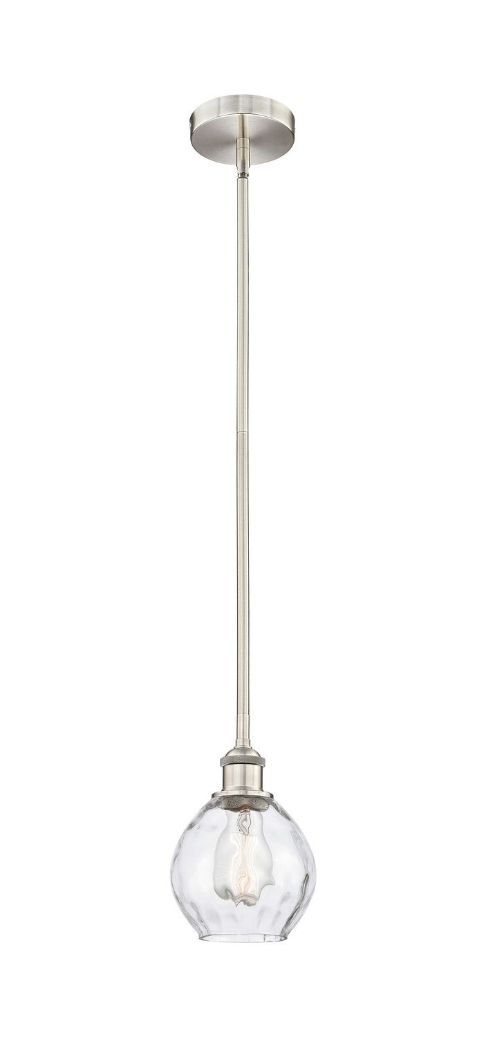 Innovations 616-1S-SN-G362 One Light Mini Pendant, Brushed Satin Nickel