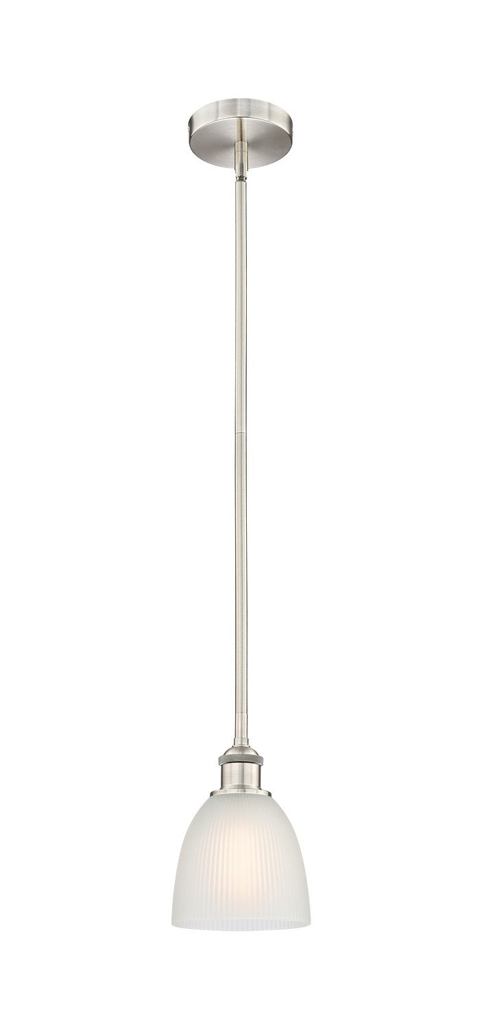 Innovations 616-1S-SN-G381 One Light Mini Pendant, Brushed Satin Nickel