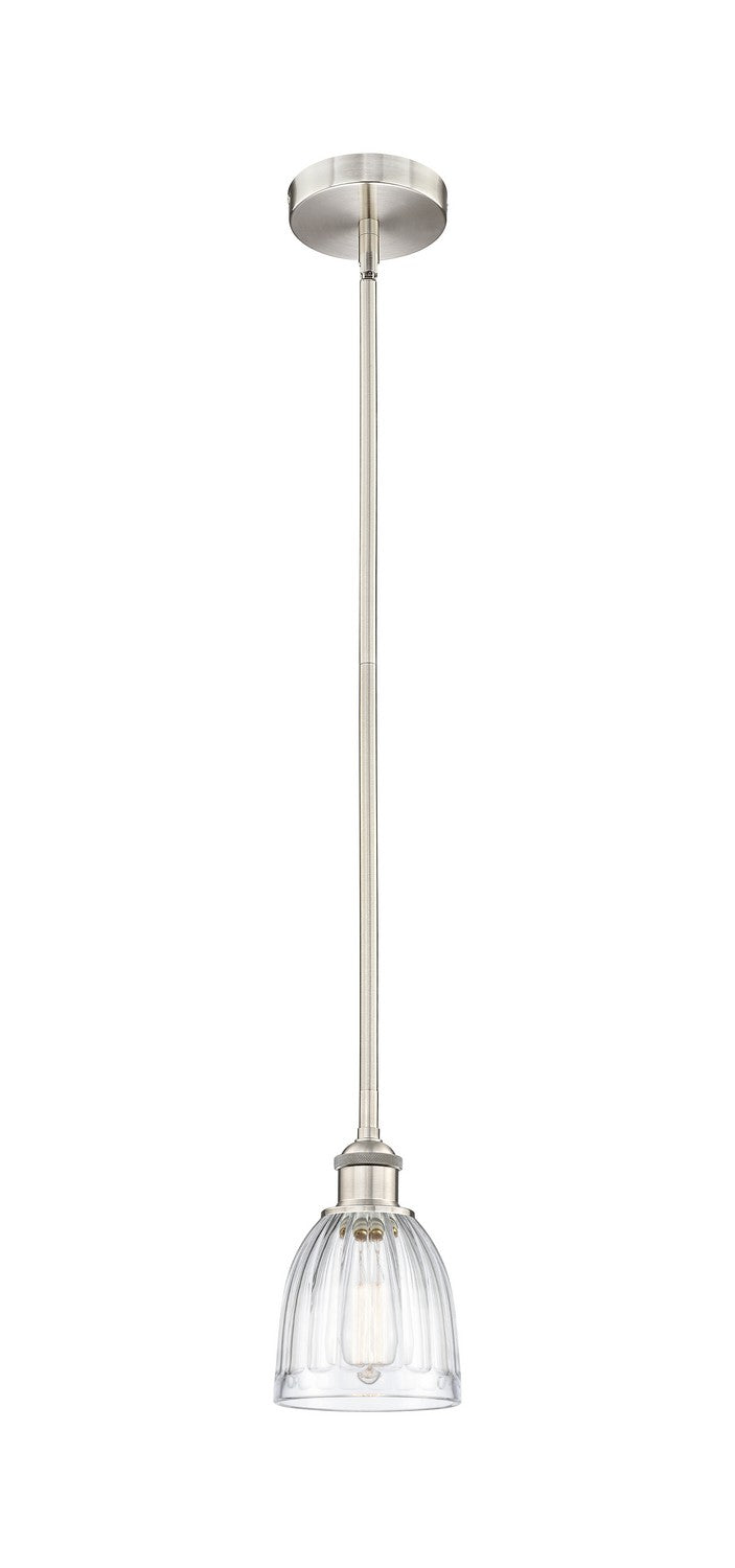 Innovations 616-1S-SN-G442 One Light Mini Pendant, Brushed Satin Nickel