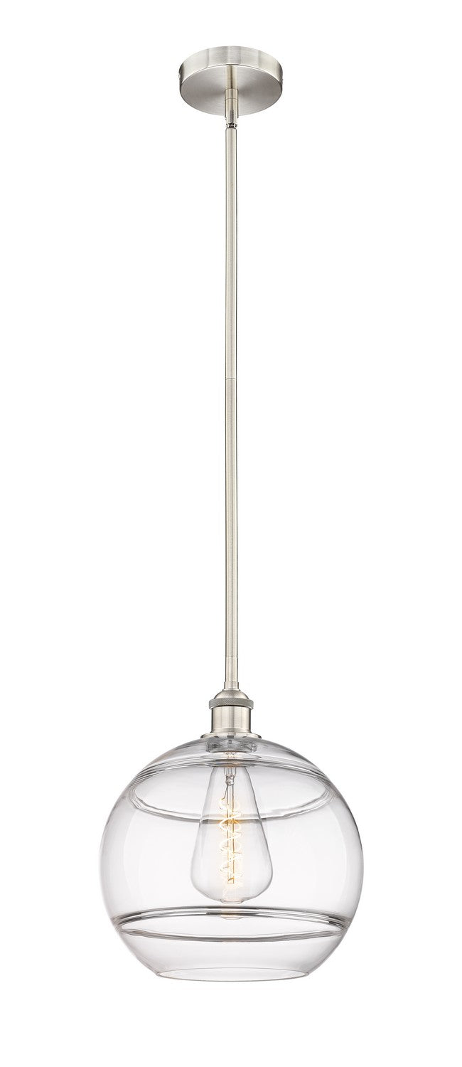 Innovations 616-1S-SN-G556-12CL One Light Mini Pendant, Brushed Satin Nickel