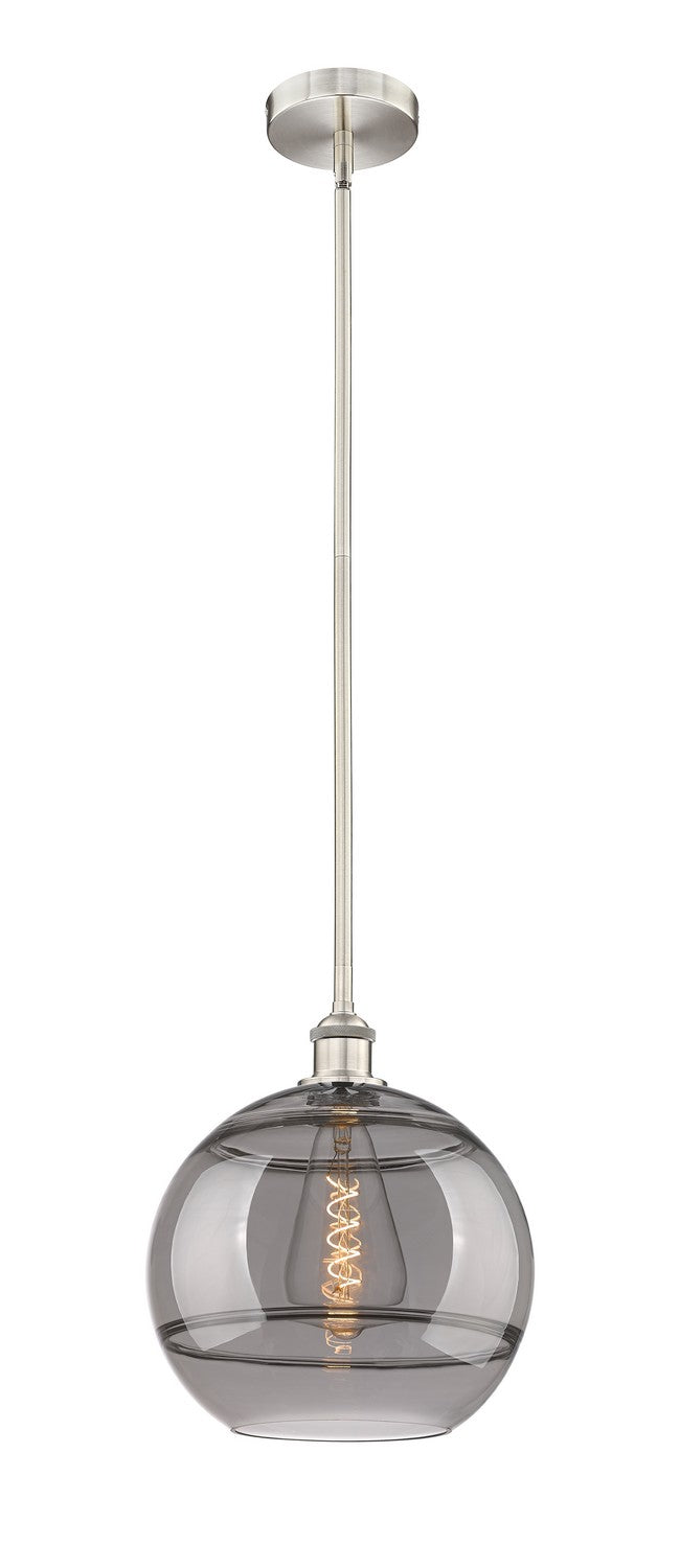 Innovations 616-1S-SN-G556-12SM One Light Mini Pendant, Brushed Satin Nickel