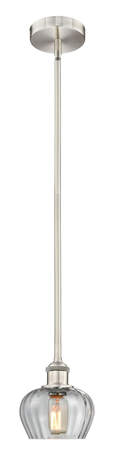 Innovations 616-1S-SN-G92 One Light Mini Pendant, Brushed Satin Nickel