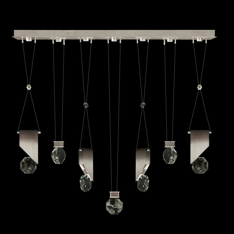 Fine Art 100007-4-1111444 LED Linear Pendant, Silver