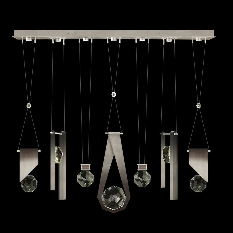 Fine Art 100007-4-1123344 LED Linear Pendant, Silver