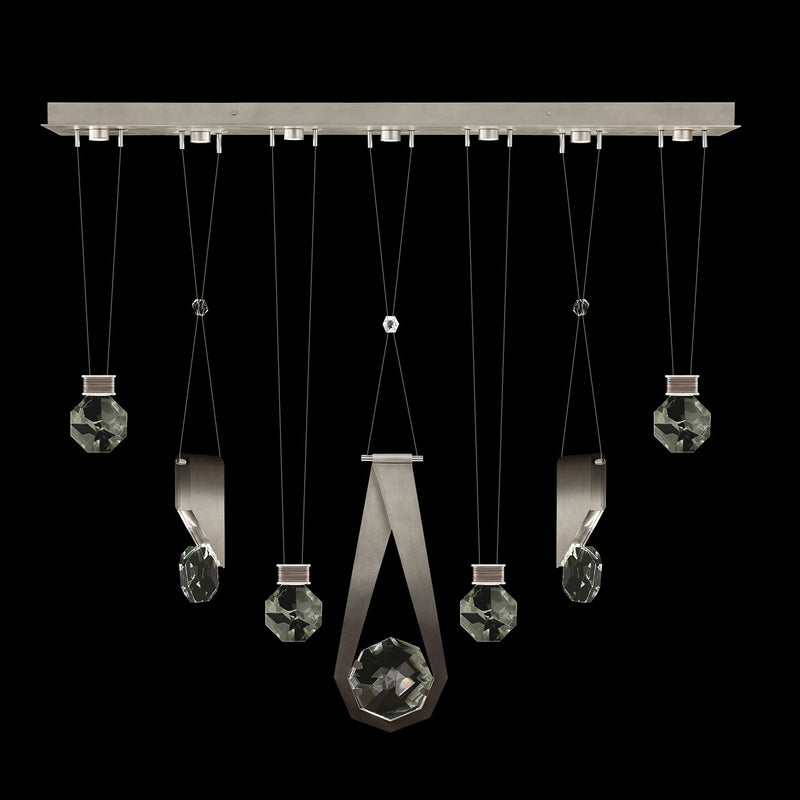 Fine Art 100007-4-1124444 LED Linear Pendant, Silver