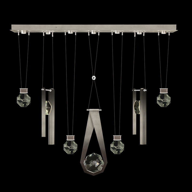 Fine Art 100007-4-2334444 LED Linear Pendant, Silver