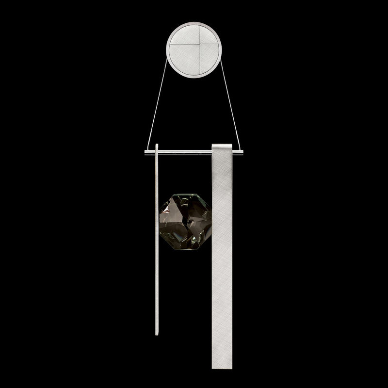 Fine Art 100009-1 LED Wall Sconce, Silver