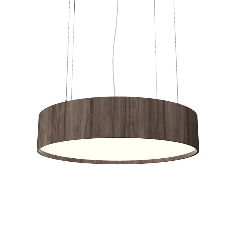 Accord Lighting 1038LED.18 LED Pendant, American Walnut