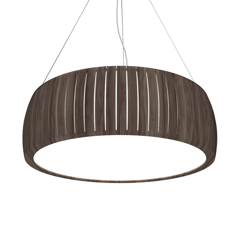 Accord Lighting 1114LED.18 LED Pendant, American Walnut