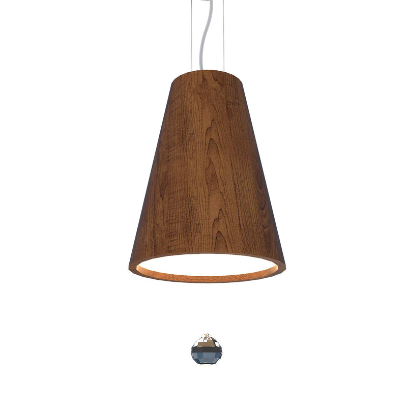 Accord Lighting 1130CLED.06 LED Pendant, Imbuia
