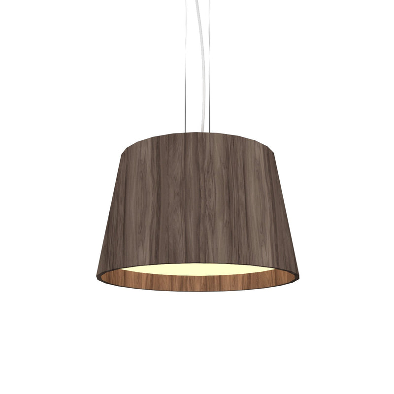 Accord Lighting 1145LED.18 LED Pendant, American Walnut