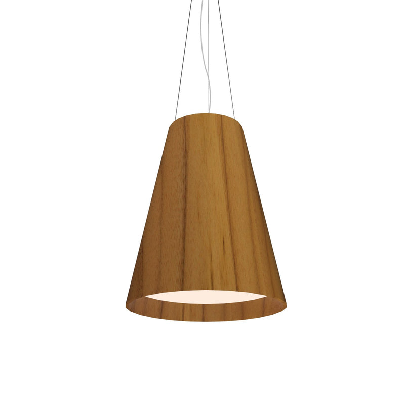 Accord Lighting 1146LED.12 LED Pendant, Teak