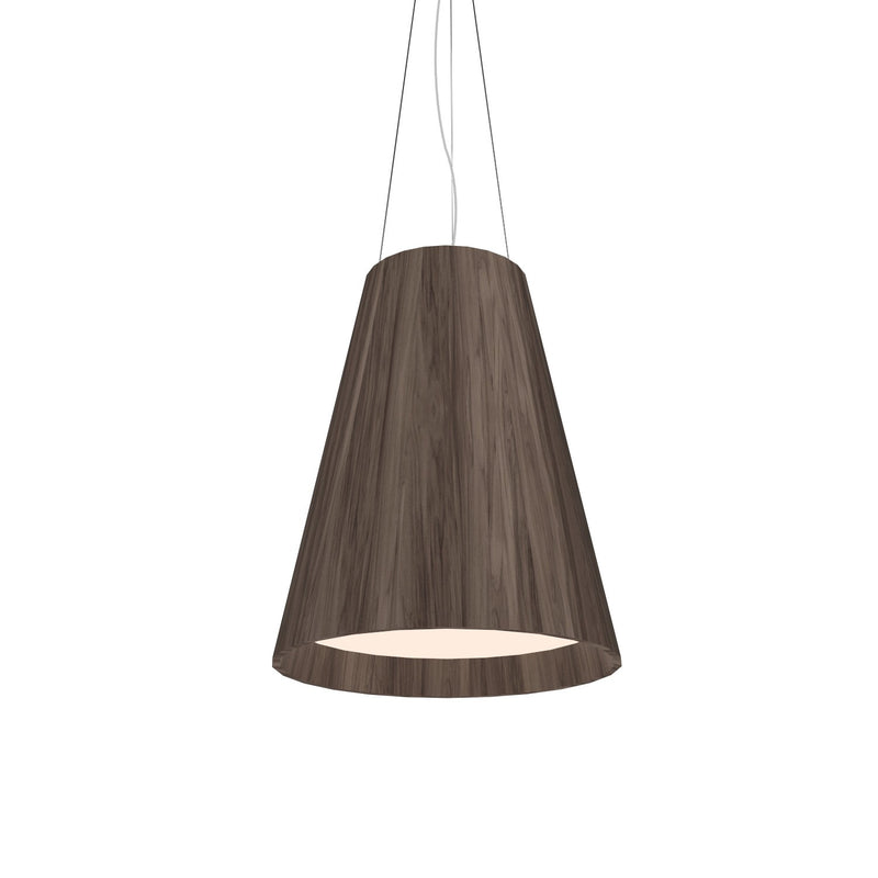 Accord Lighting 1146LED.18 LED Pendant, American Walnut