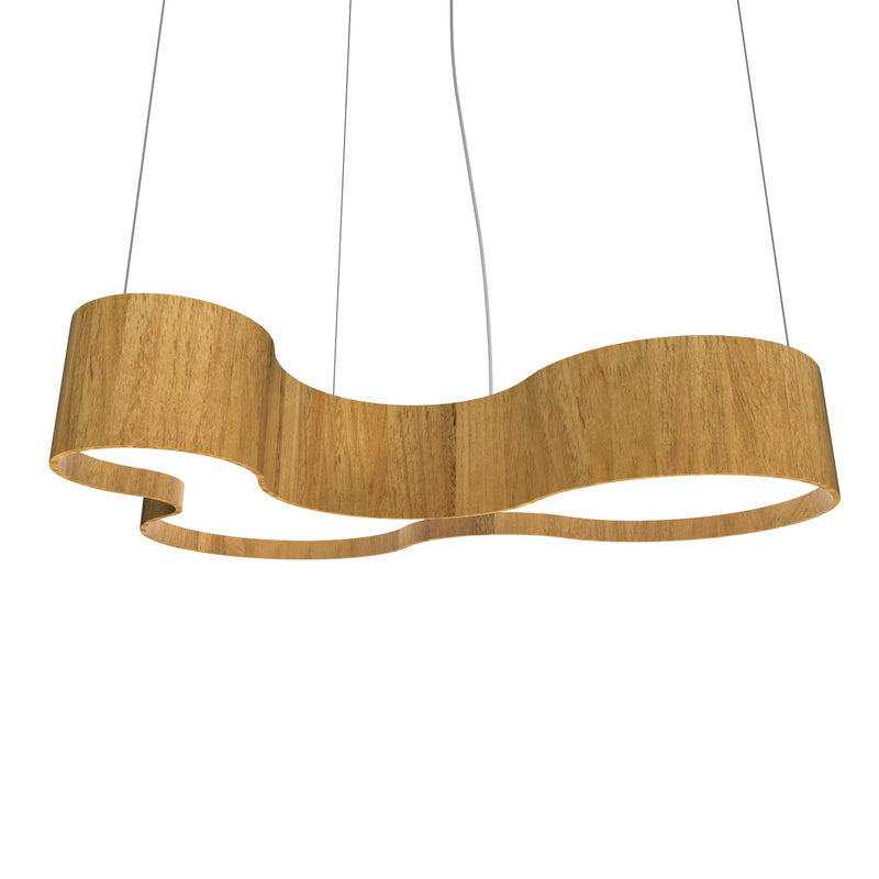 Accord Lighting 1216LED.09 LED Pendant, Louro Freijo