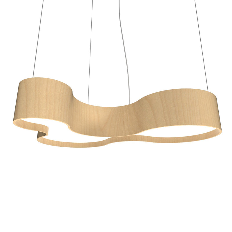 Accord Lighting 1216LED.34 LED Pendant, Maple