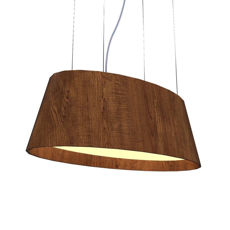Accord Lighting 1218LED.06 LED Pendant, Imbuia