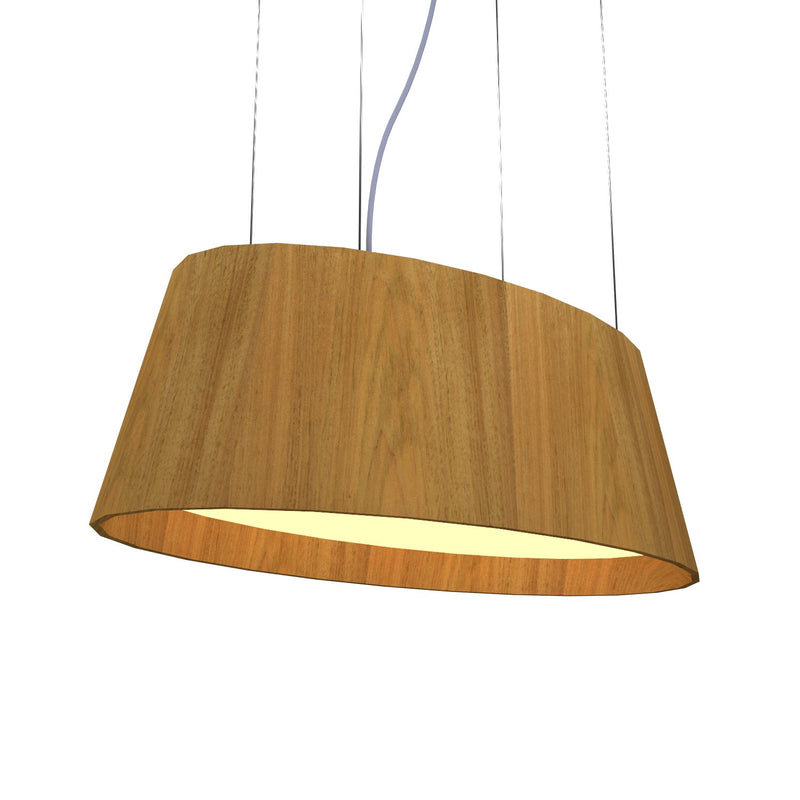 Accord Lighting 1218LED.09 LED Pendant, Louro Freijo