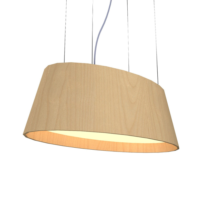 Accord Lighting 1218LED.34 LED Pendant, Maple